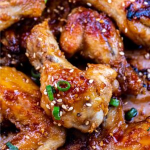 Honey Garlic Chicken Wings