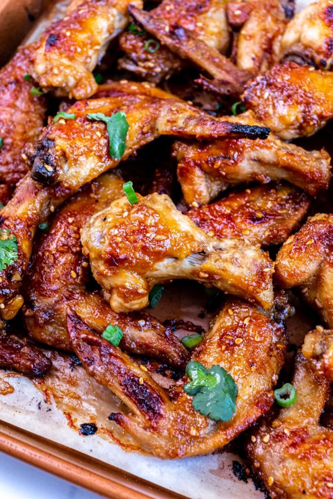 Honey Garlic Chicken Wings