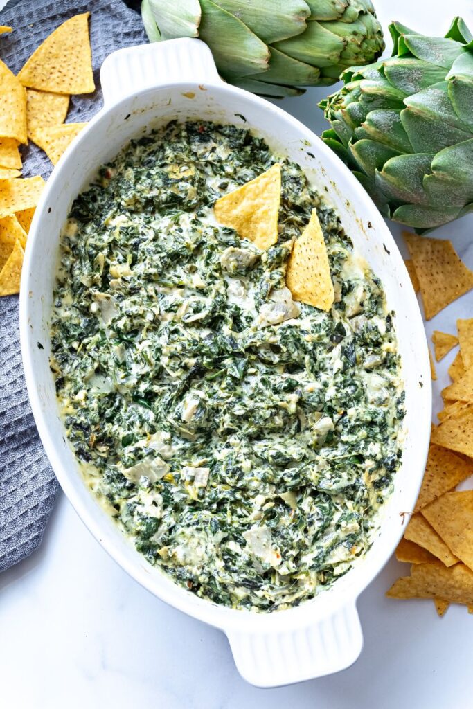 Hot Spinach Artichoke Dip Recipe