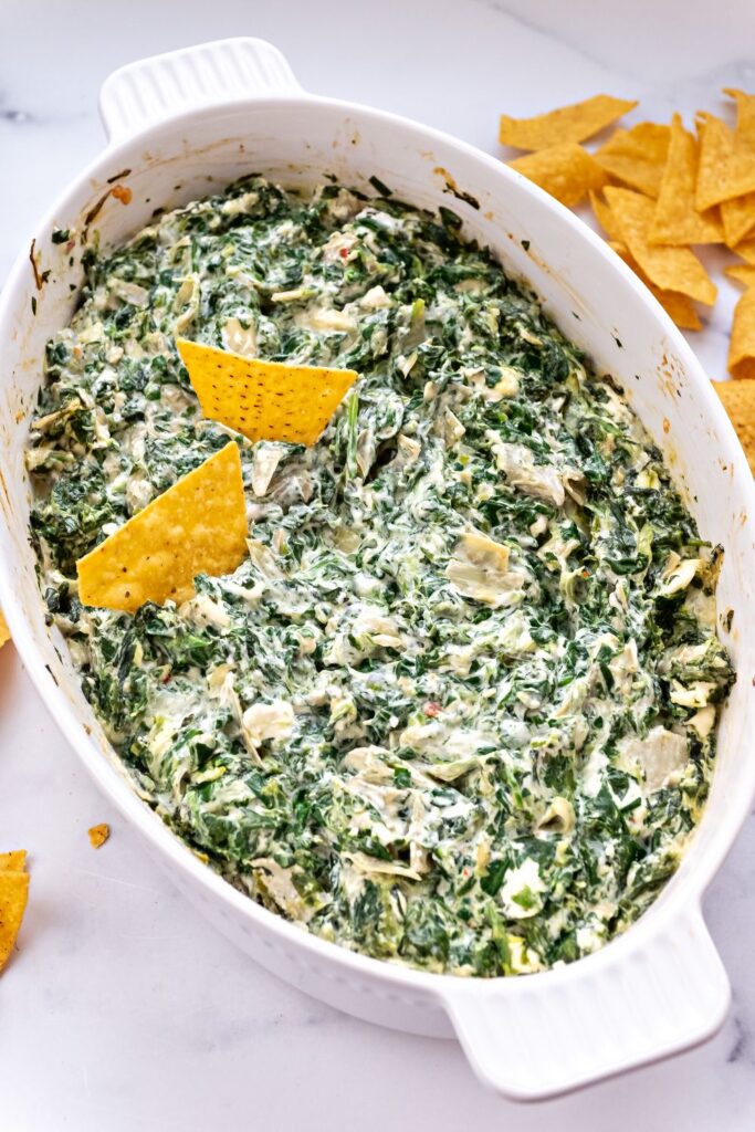 Hot Spinach Artichoke Dip Recipe