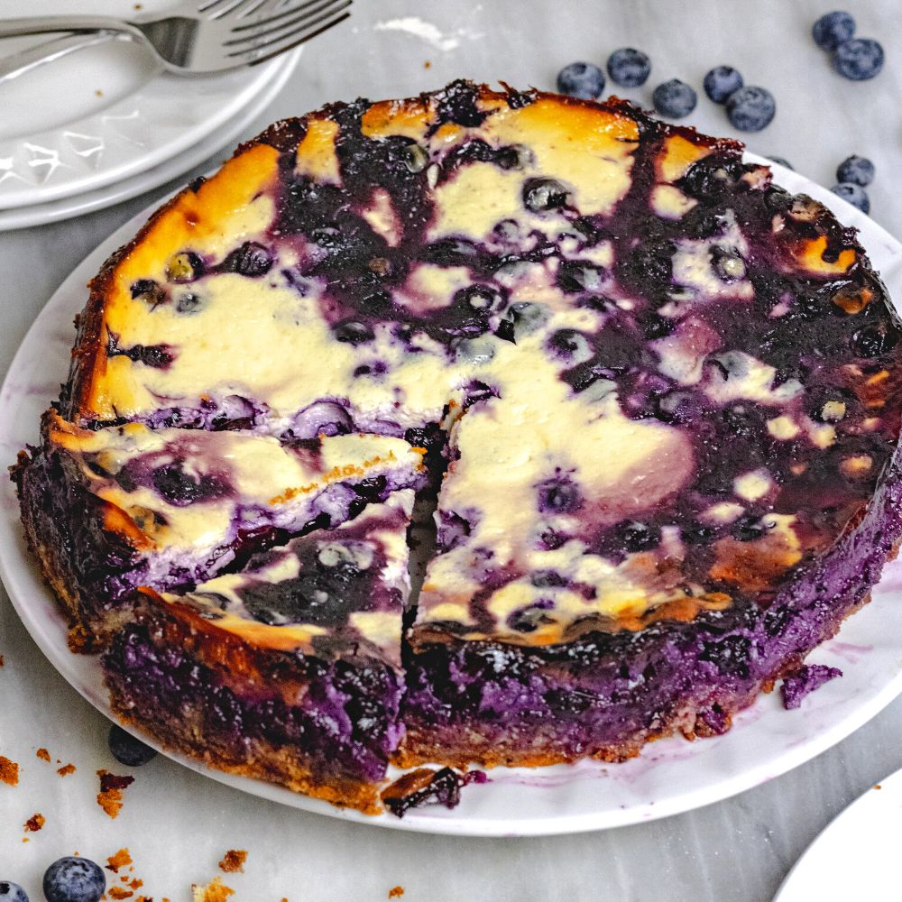 Nova Scotia Blueberry Cream Cake-image