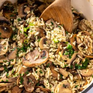 Our Favorite Mushroom Rice