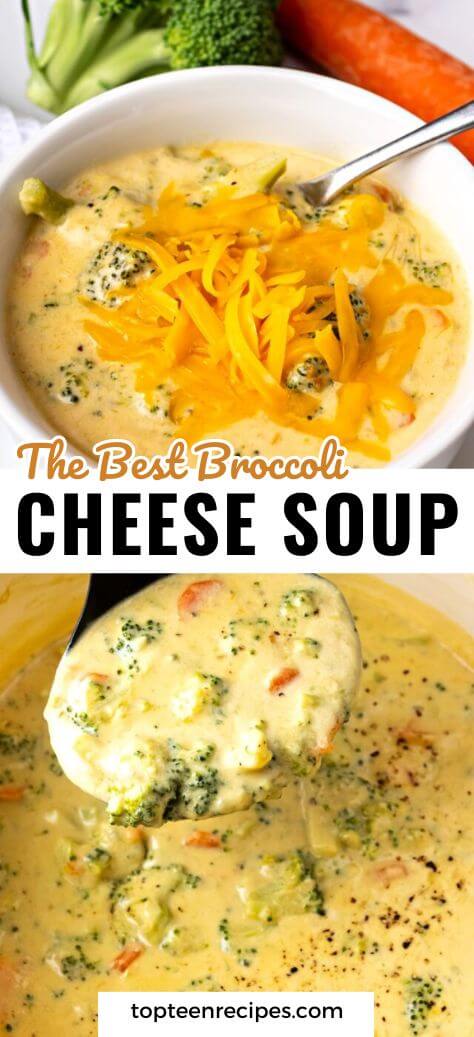 The Best Broccoli Cheese Soup - Top Recipes