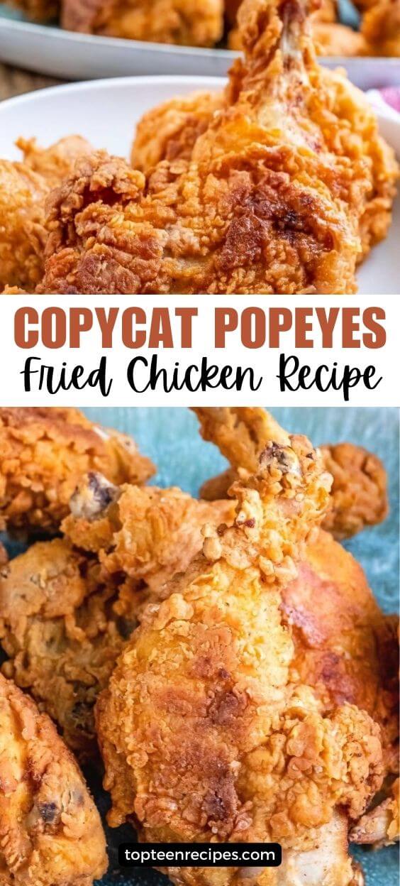 Copycat Popeyes Fried Chicken Recipe - Top Recipes