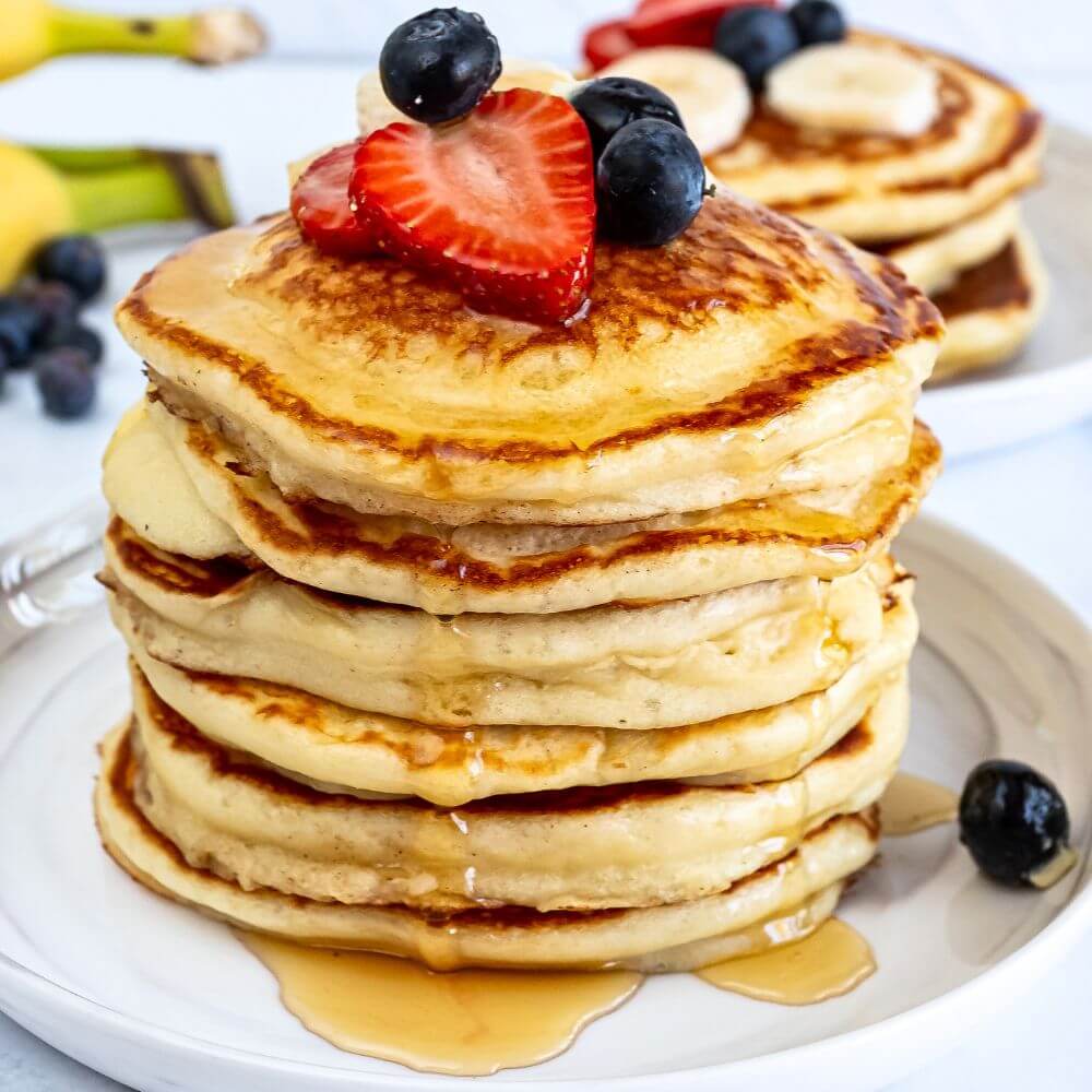 Fluffy Greek Yogurt Pancakes - Top Recipes